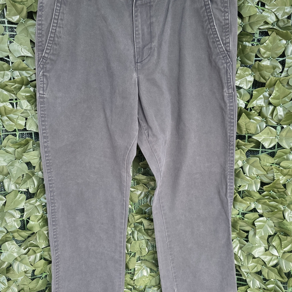 Old Navy Men's Broken-In Khakis Dark Gray Pants